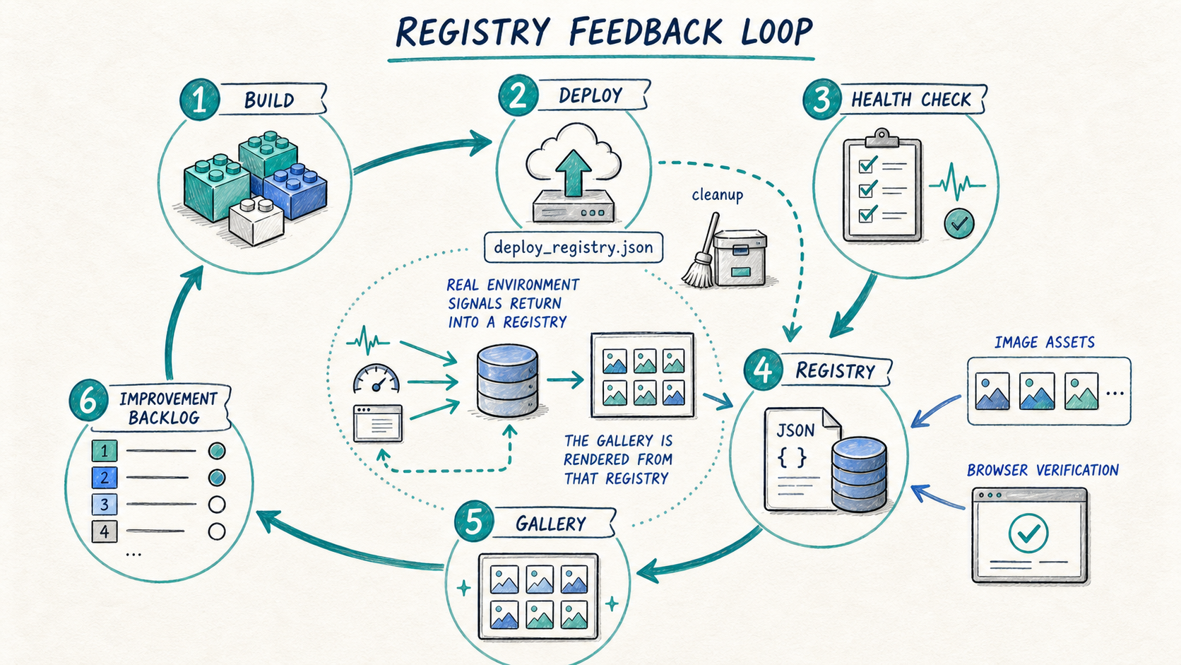 Deploy OS registry feedback loop